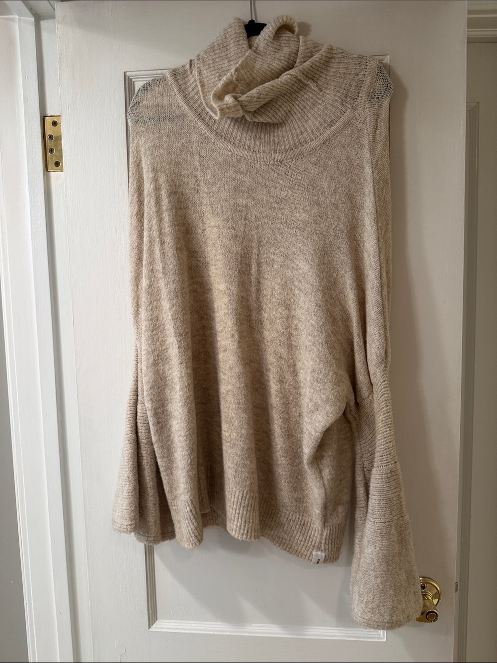 Cozy Cream Turtleneck Women's Sweater